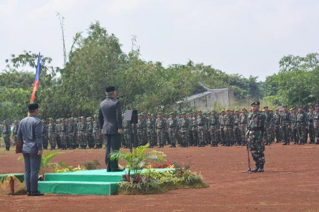 Walikota  Bekasi ,Pimpin Upacara Pembukaan  TMMD 104 JATIASIH 